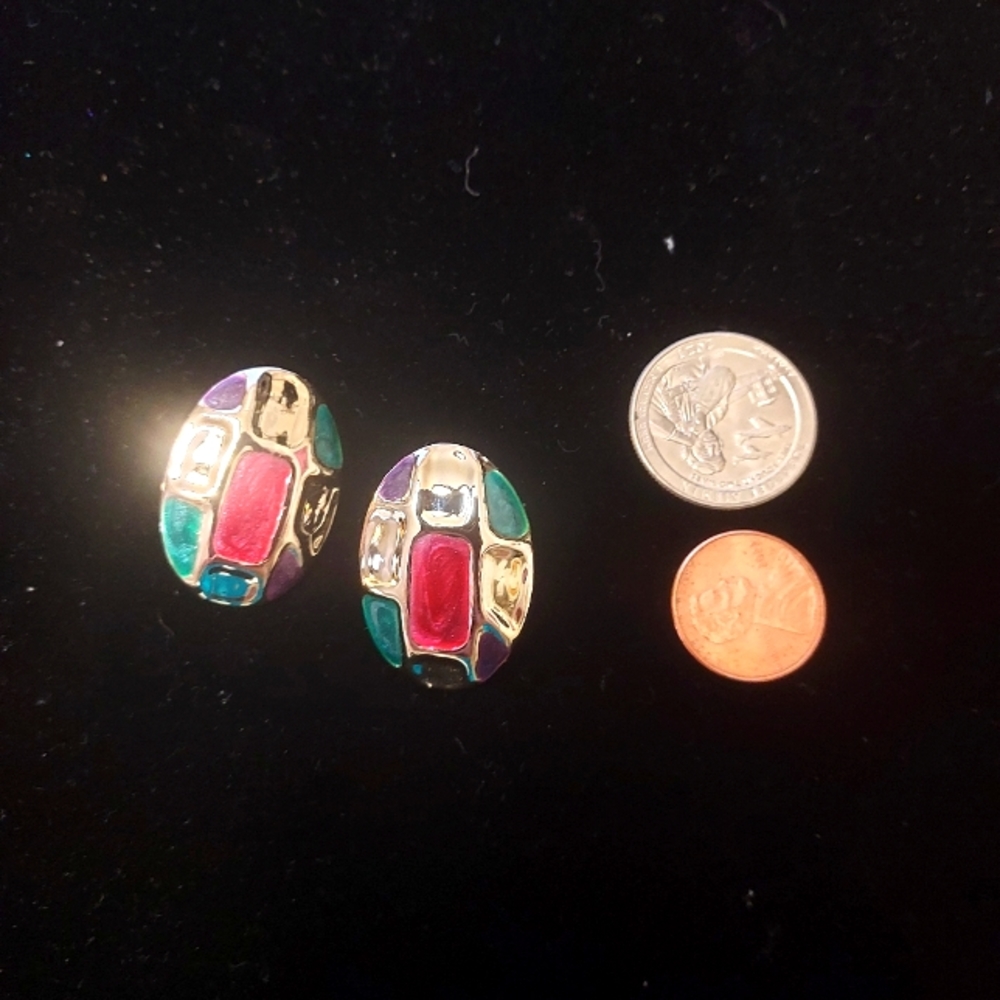 Vintage 70s earrings